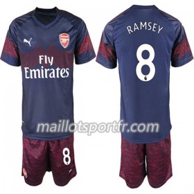 Maillot de Foot Arsenal FC Aaron Ramsey 8 Enfant Extérieur 2018/19